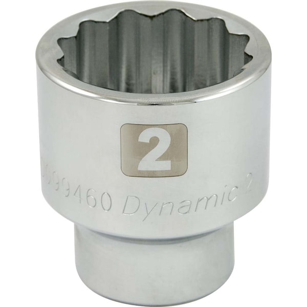 1" Drive, 2" SAE Socket, 6 Points